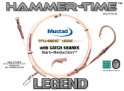 DEPLOYMENT Leader - Hammer-Time™ Series (Legend Edition™) 25' Fixed Mustad 20/0 with CS Barb-Reduction™ in Tru-Sand™